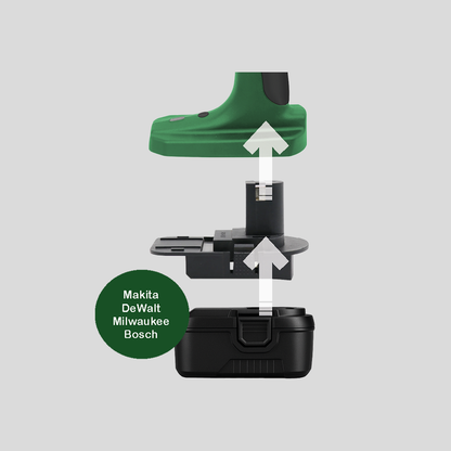Wood Repair WR 540 PRO Cordless applicator gun, side view