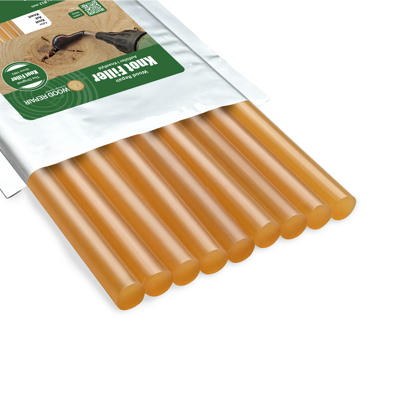 Wood Repair Knot Filler - 300 mm (9 sticks) in the Knot shade