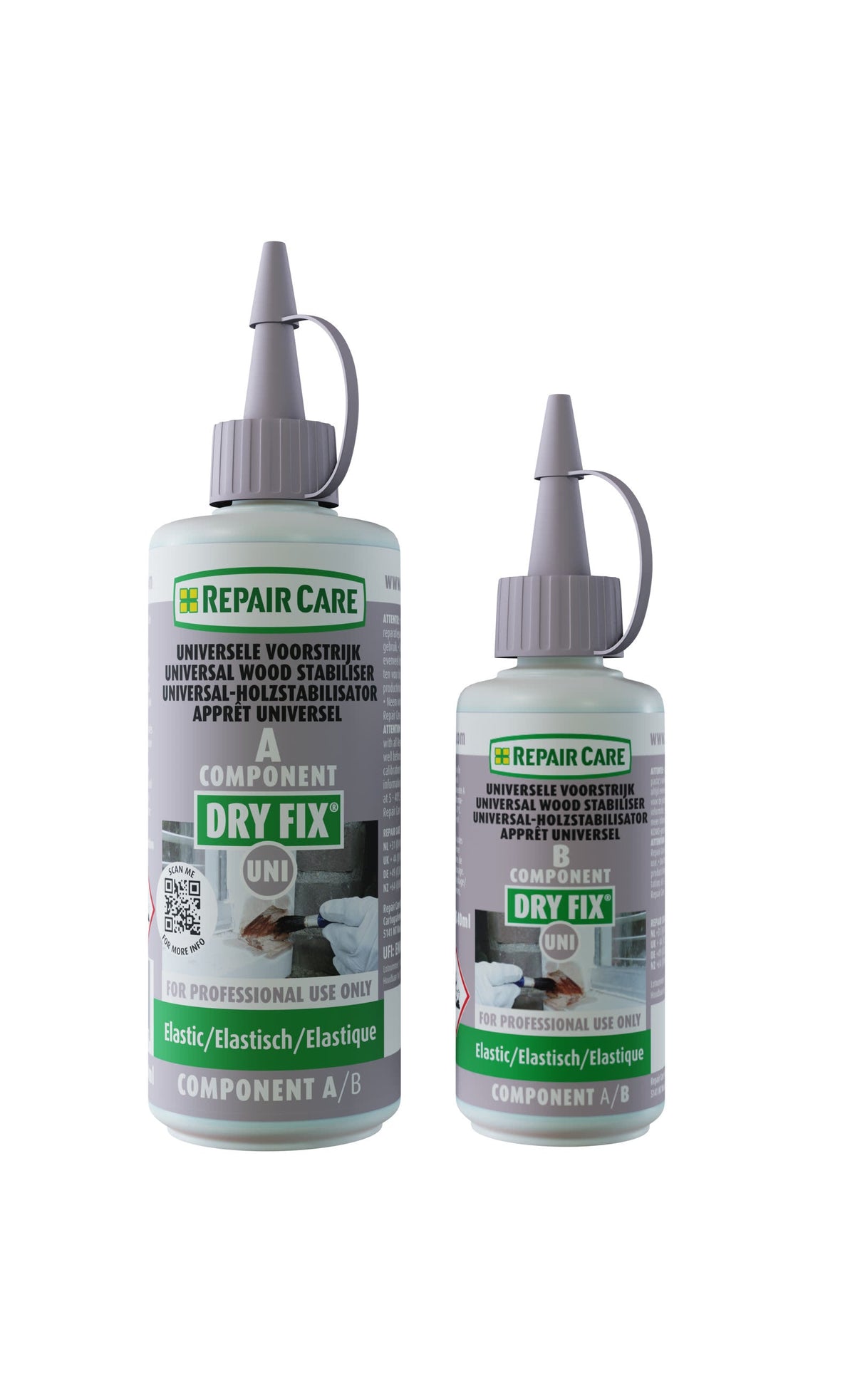 DRY FIX UNI Small universal wood primer, Set A+B