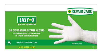 Repair Care EASY-Q disposable nitrile gloves size XL, box of 50