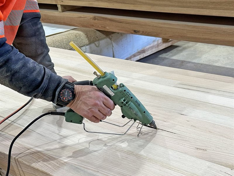 From a single board to production runs on glulam and CLT panels.