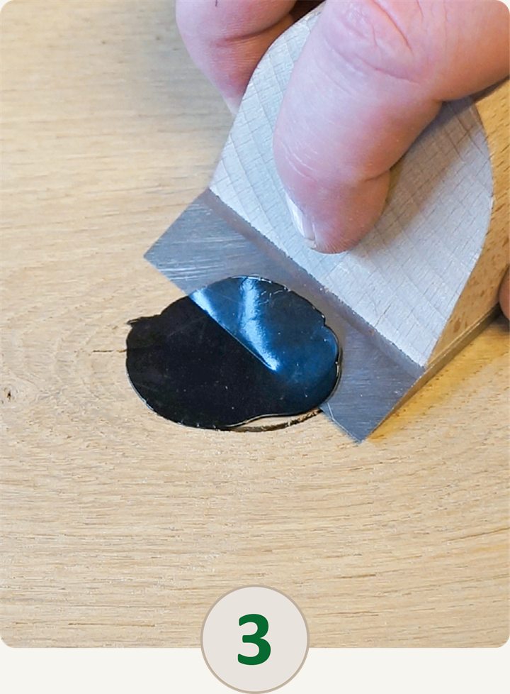 Step 3: Cut